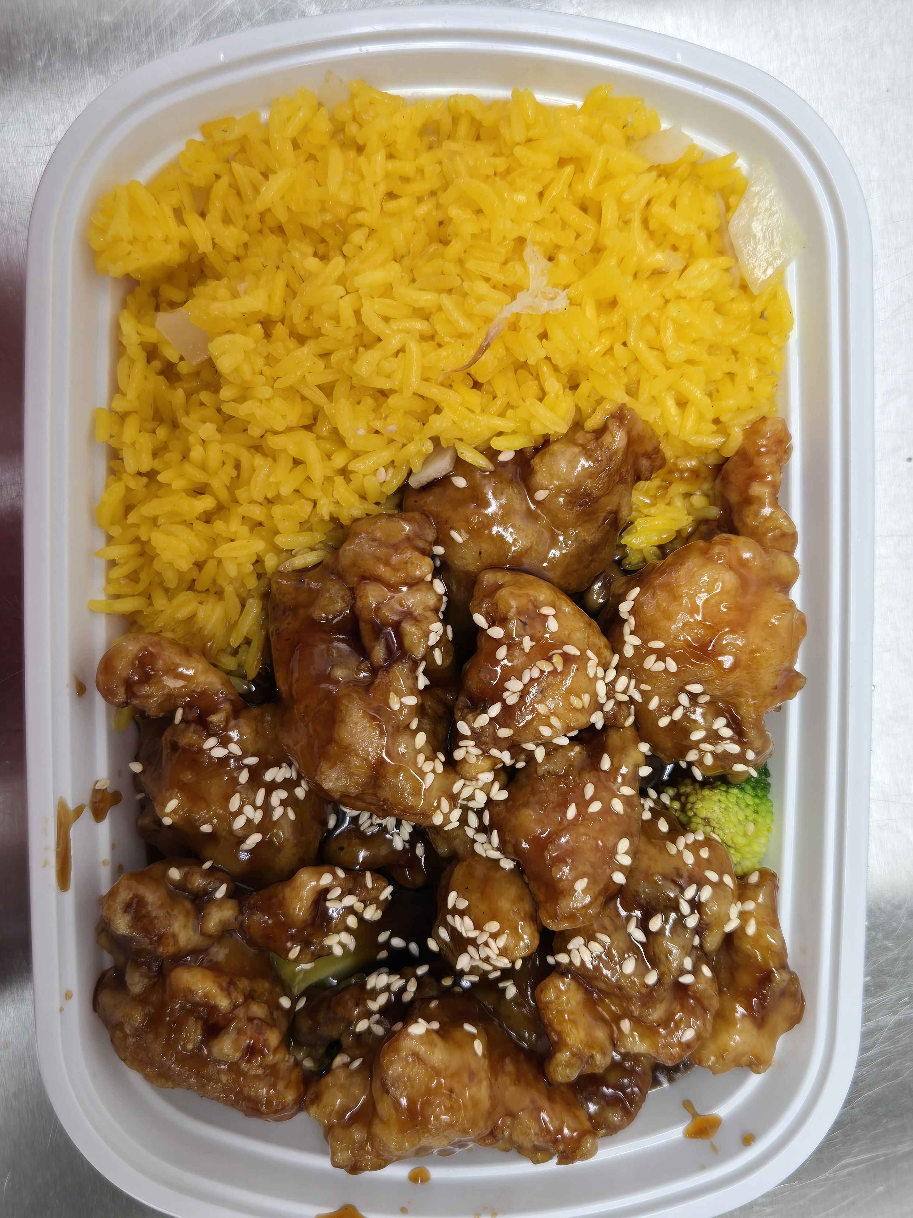 Sesame Chicken Combo